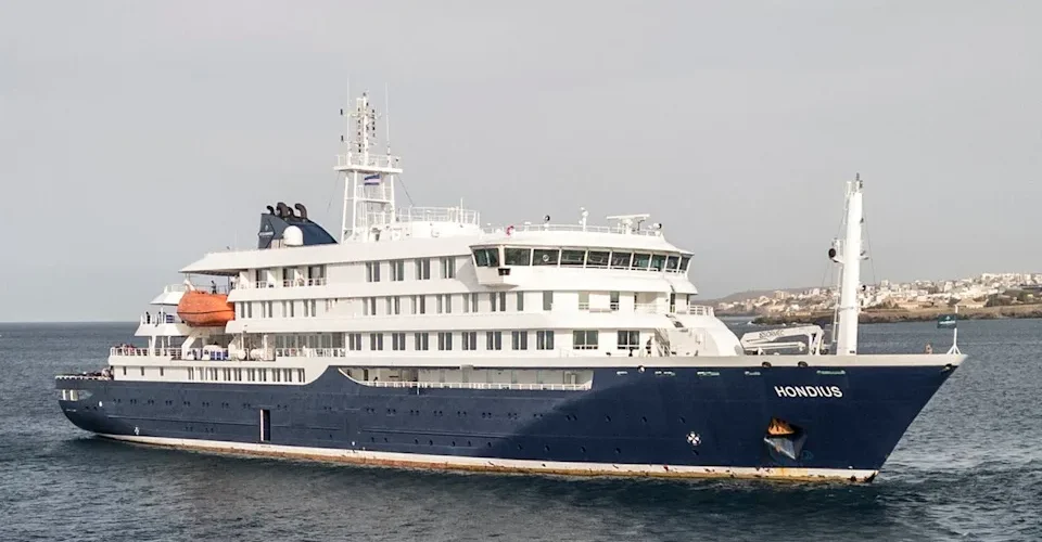 The MV Hondius ship